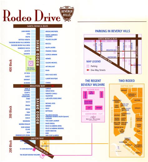 rodeo drive shopping map.